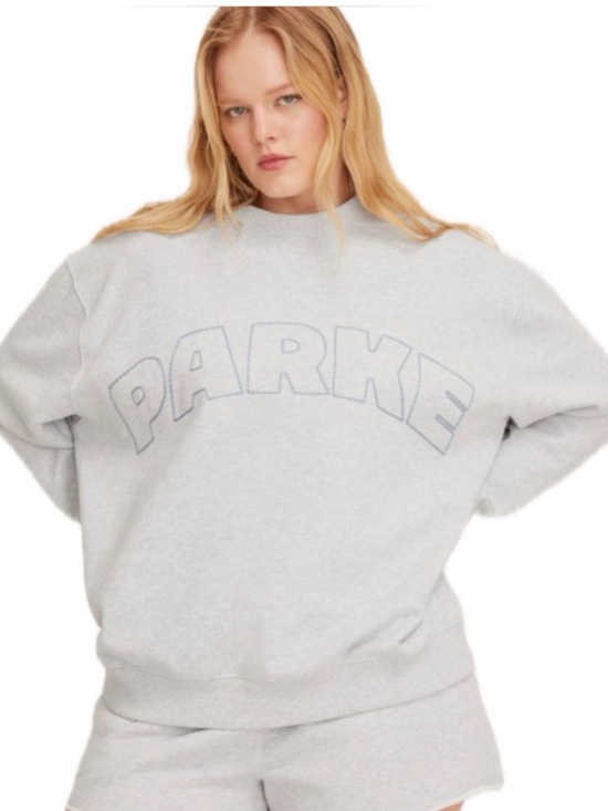 Parke x Target Tops - Parke x Target Light Gray Sweatshirt xxs/xs
